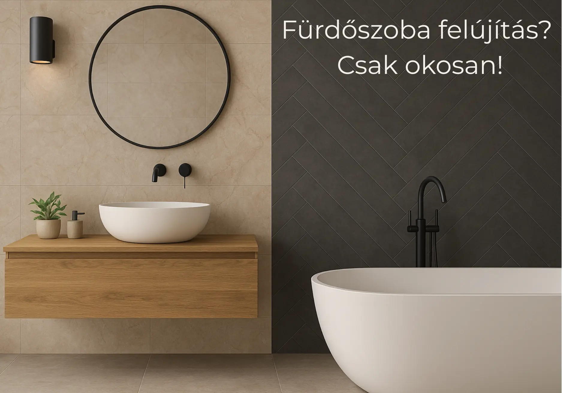 Fürdőszoba felújítás? Csak okosan! – Buktatók, megoldások és profi tippek egy belsőépítésztől