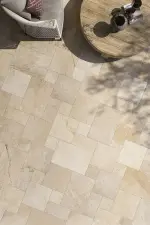 COEM Tuffeau Modulo Dorato Nat. burkolólap