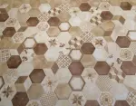 Marca Corona Terra CUBO vers. C hexagon hidegburkolat matt/decor