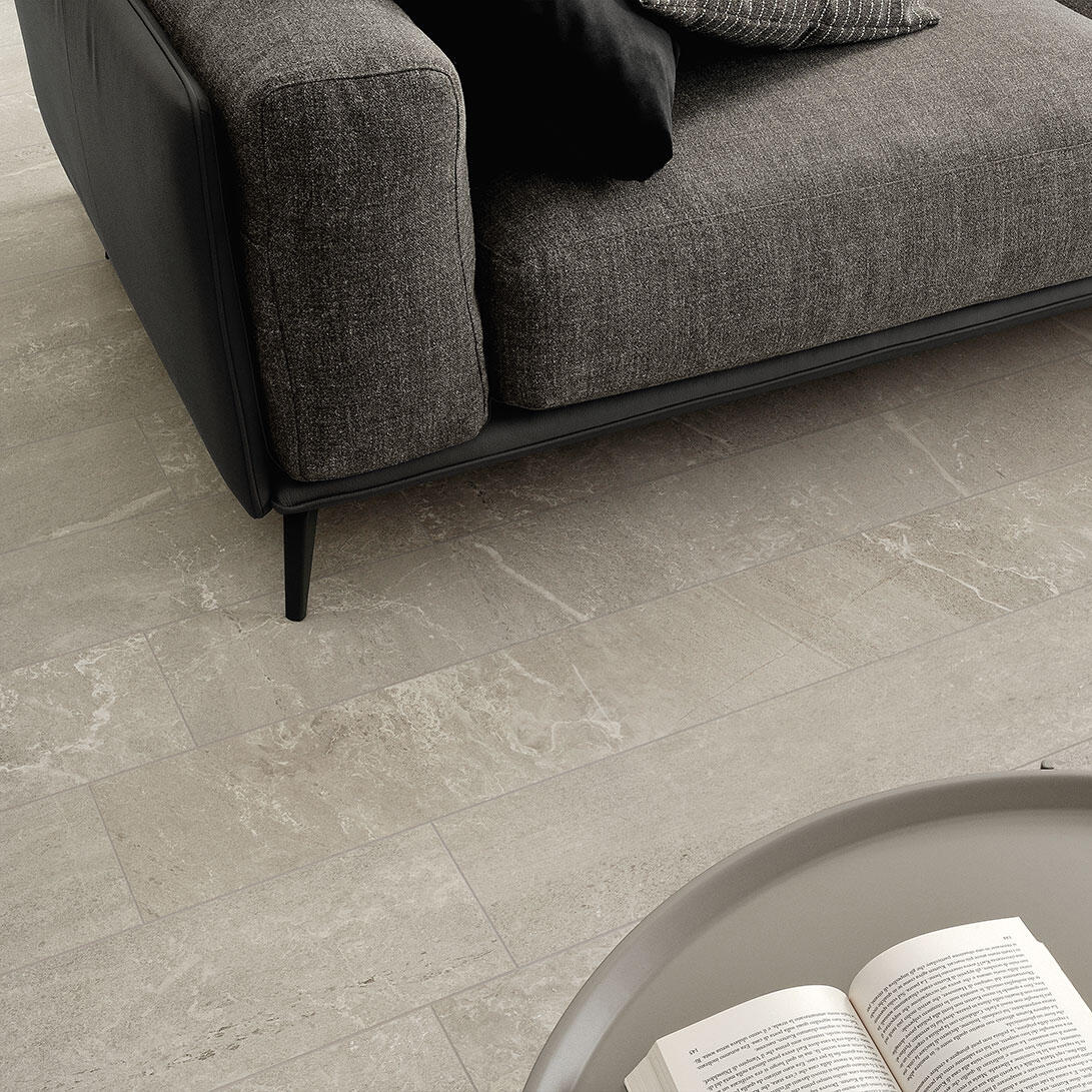 Coem Blendstone Grey burkolólap 20x120, natúr, rektifikált