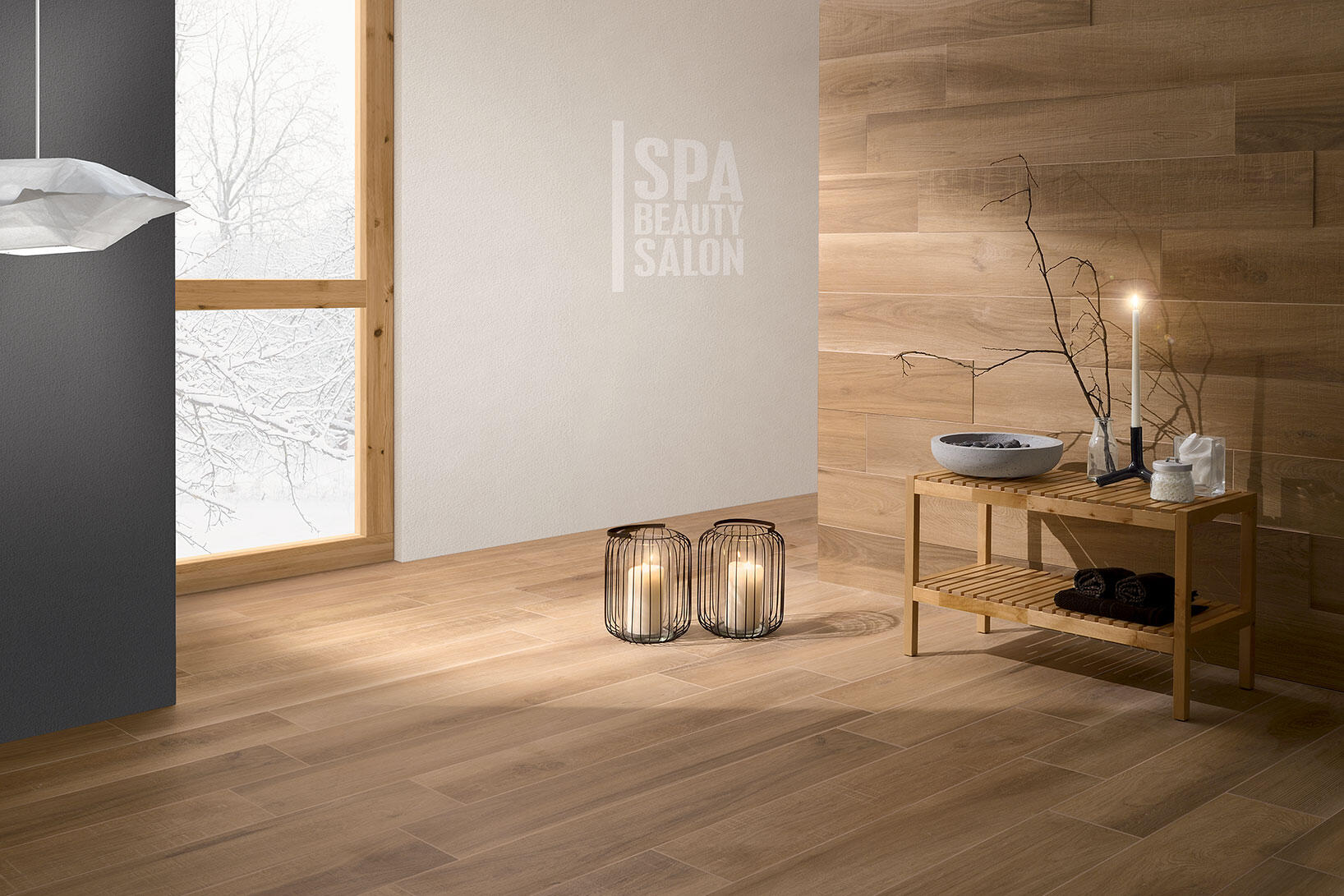 Coem Habita Castagno burkolólap 20x120, natúr, rektifikált