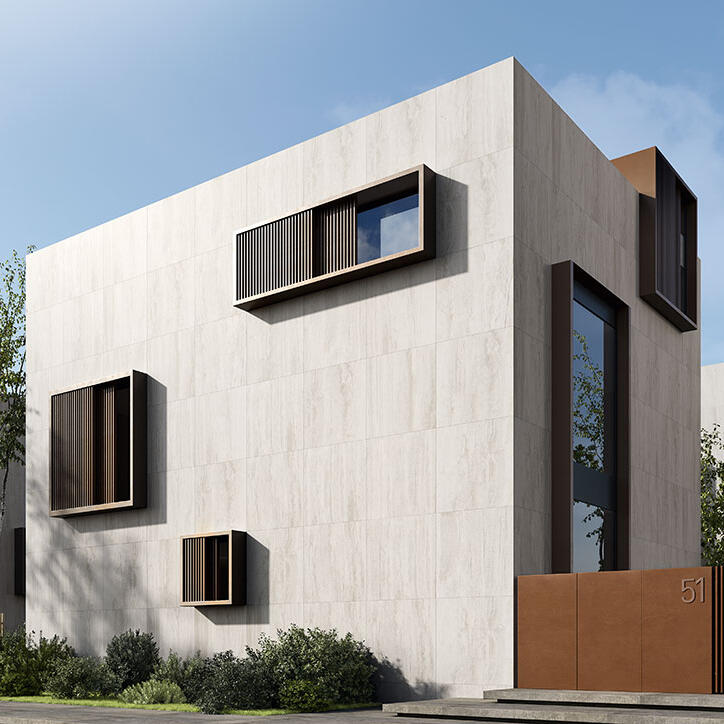 Coem Reverso2 White burkolólap 120x120, natúr, rektifikált