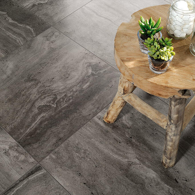 Coem Reverso2 Black burkolólap 60x60, natúr, rektifikált