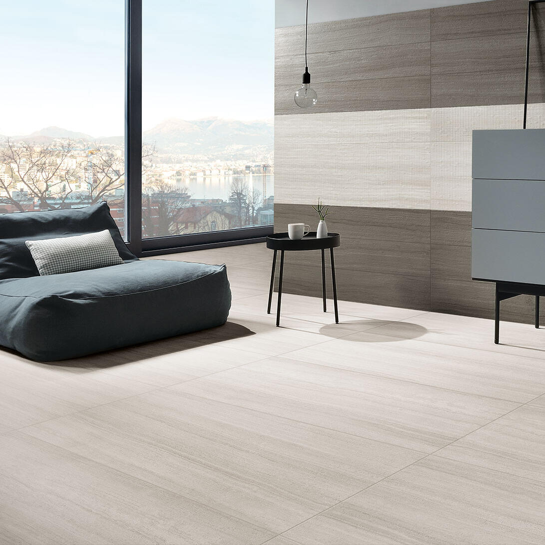 Coem Flow Light Grey burkolólap 60x120, natúr, rektifikált