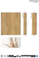 AGT ARMONIA Slim 8/32 4V Toskana laminált padló PRK306