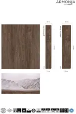 AGT ARMONIA Slim 8/32 4V Palermo laminált padló PRK304