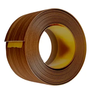 Öntapadós lágy PVC szegélyléc 50×15 mm 5 m  dió