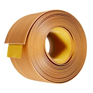 Öntapadós lágy PVC szegélyléc 50×15 mm 5 m  bükk