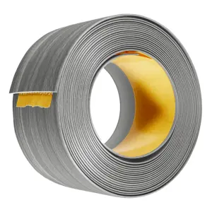 Öntapadós lágy PVC szegélyléc 50×15 mm 5 m  gyöngyszürke
