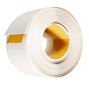 Öntapadós lágy PVC szegélyléc 50×15 mm 5 m fehér