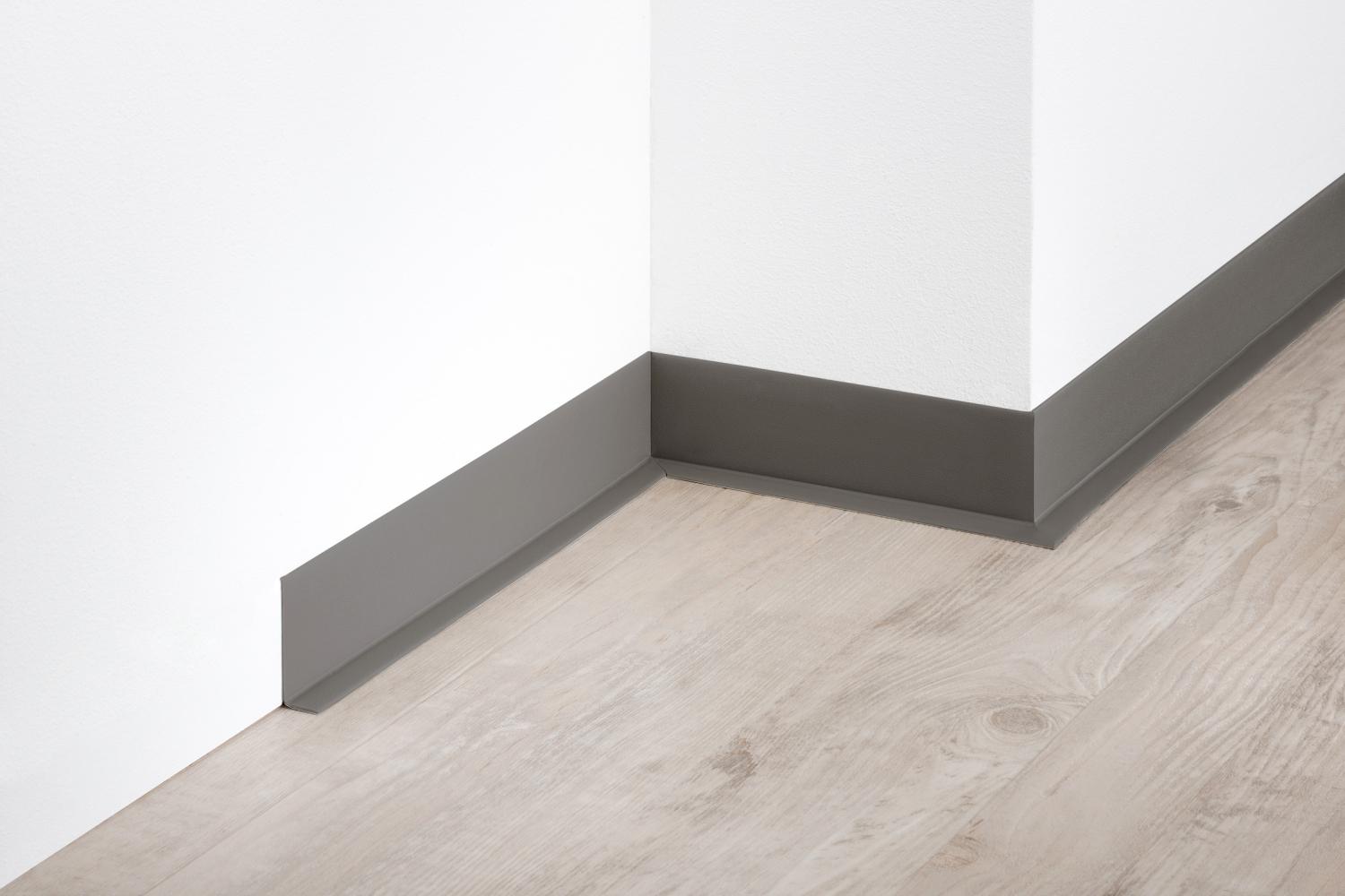 Öntapadós lágy PVC szegélyléc 50×15 mm 5 m szürke