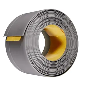 Öntapadós lágy PVC szegélyléc 50×15 mm 5 m világosszürke