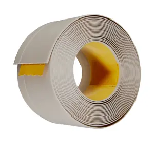 Öntapadós lágy PVC szegélyléc 50×15 mm 5 m drapp
