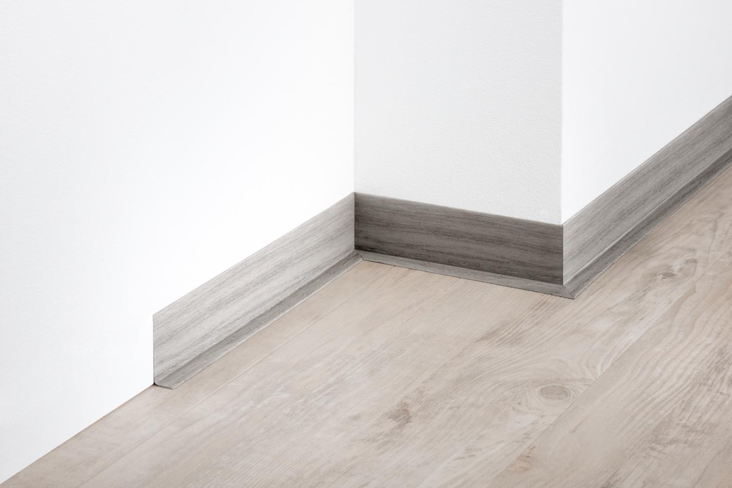 Lágy PVC szegélyléc 50×15 mm 5 m gyöngyszürke