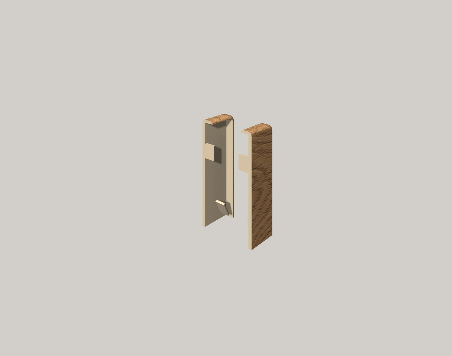 Egger Cubical végzáró elem – Toffee Oak
