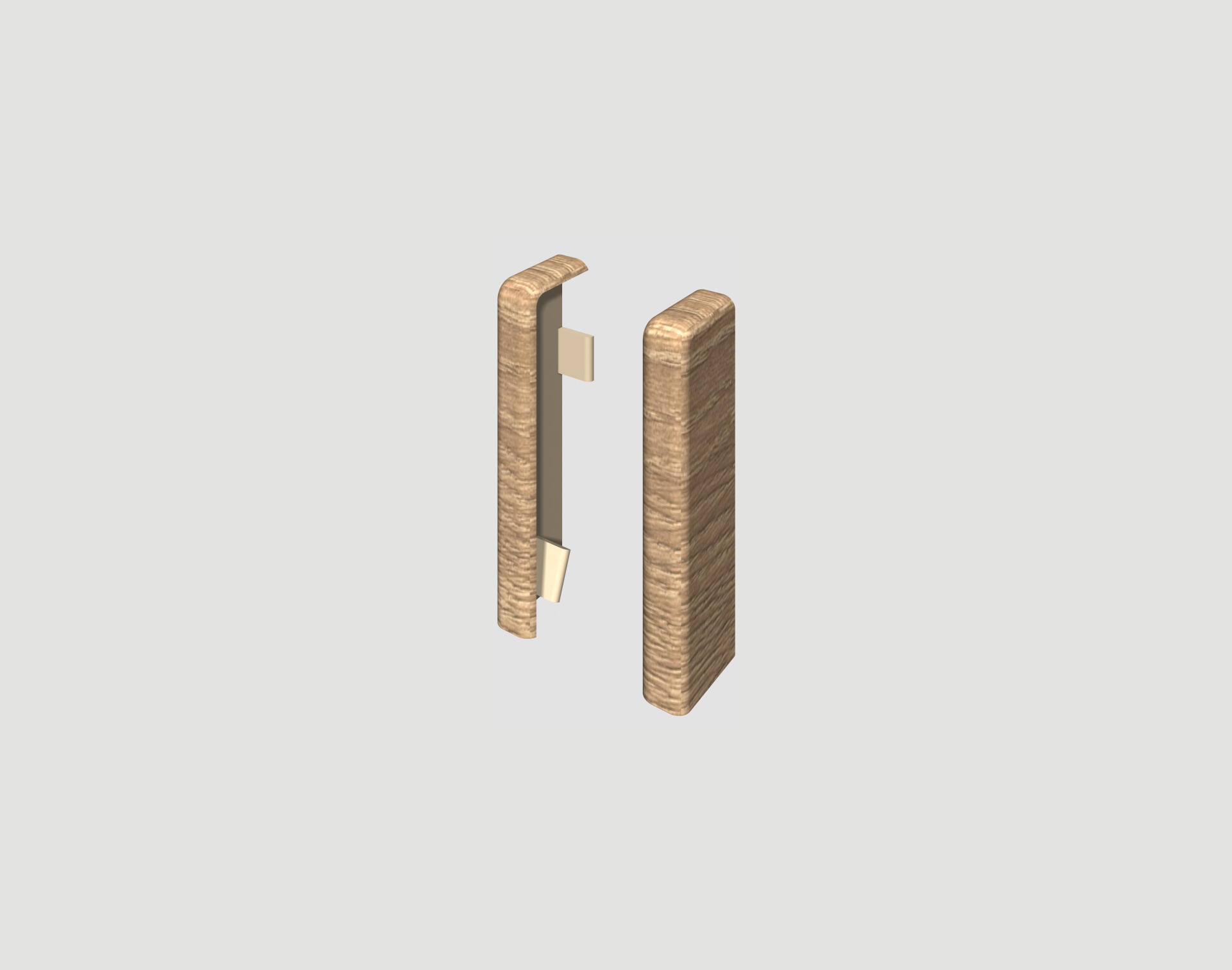 Egger Cubical végzáró elem – Taupe Oak