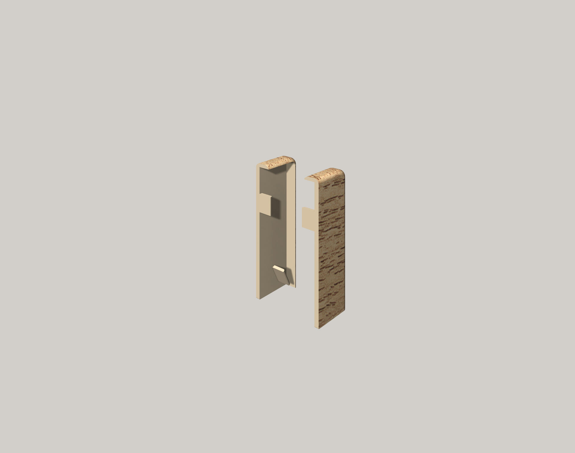 Egger Cubical végzáró elem – Natur Oak