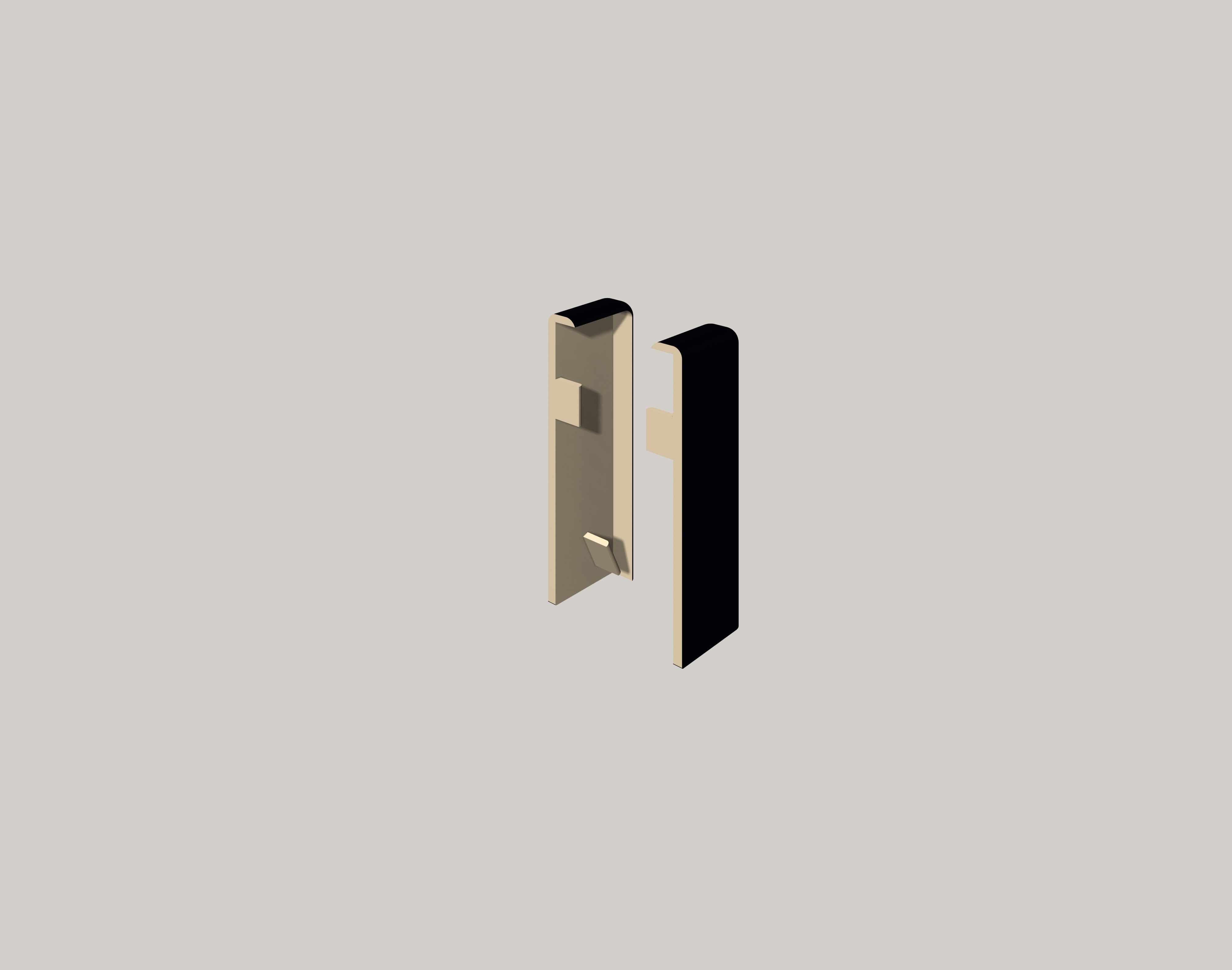 Egger Cubical végzáró elem – Universal Black