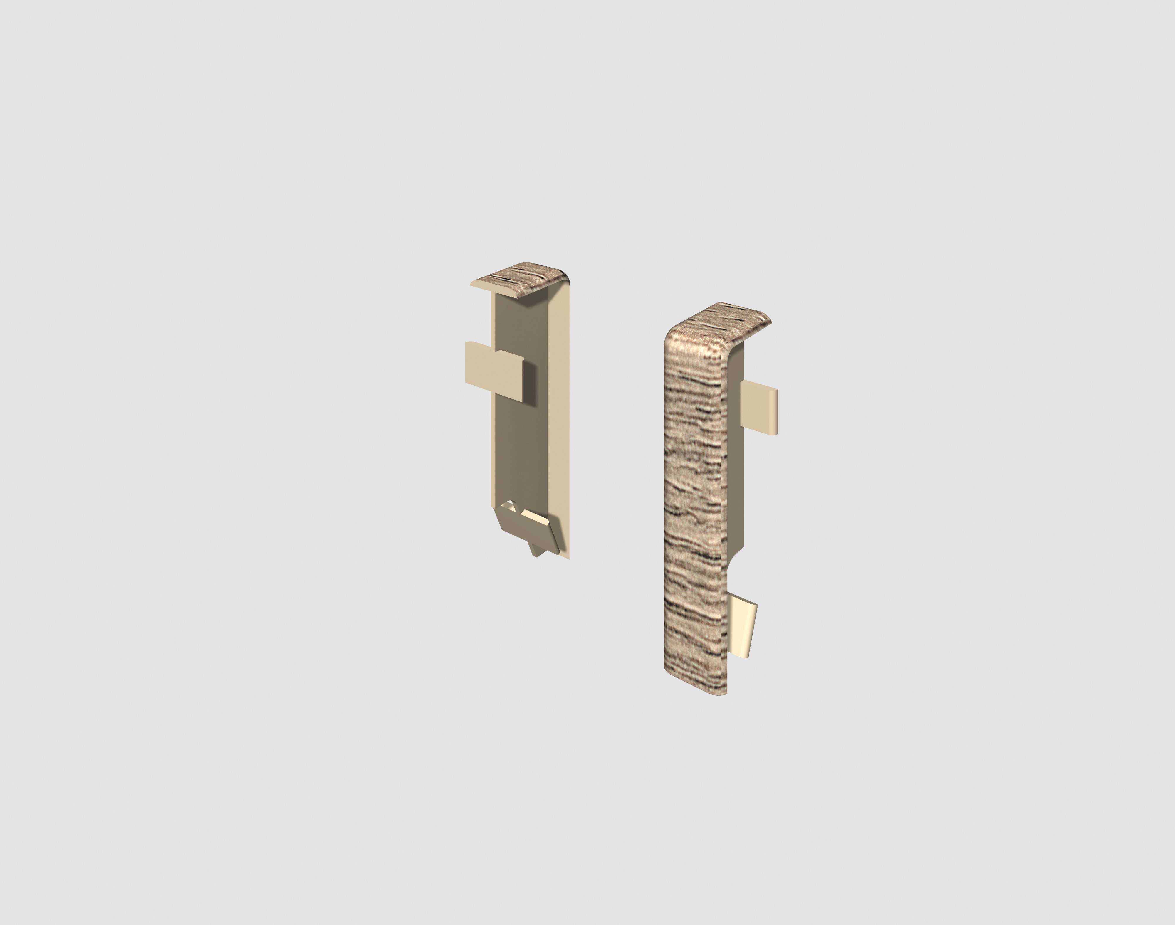 Egger Cubical toldóelem – Grey Brown Oak