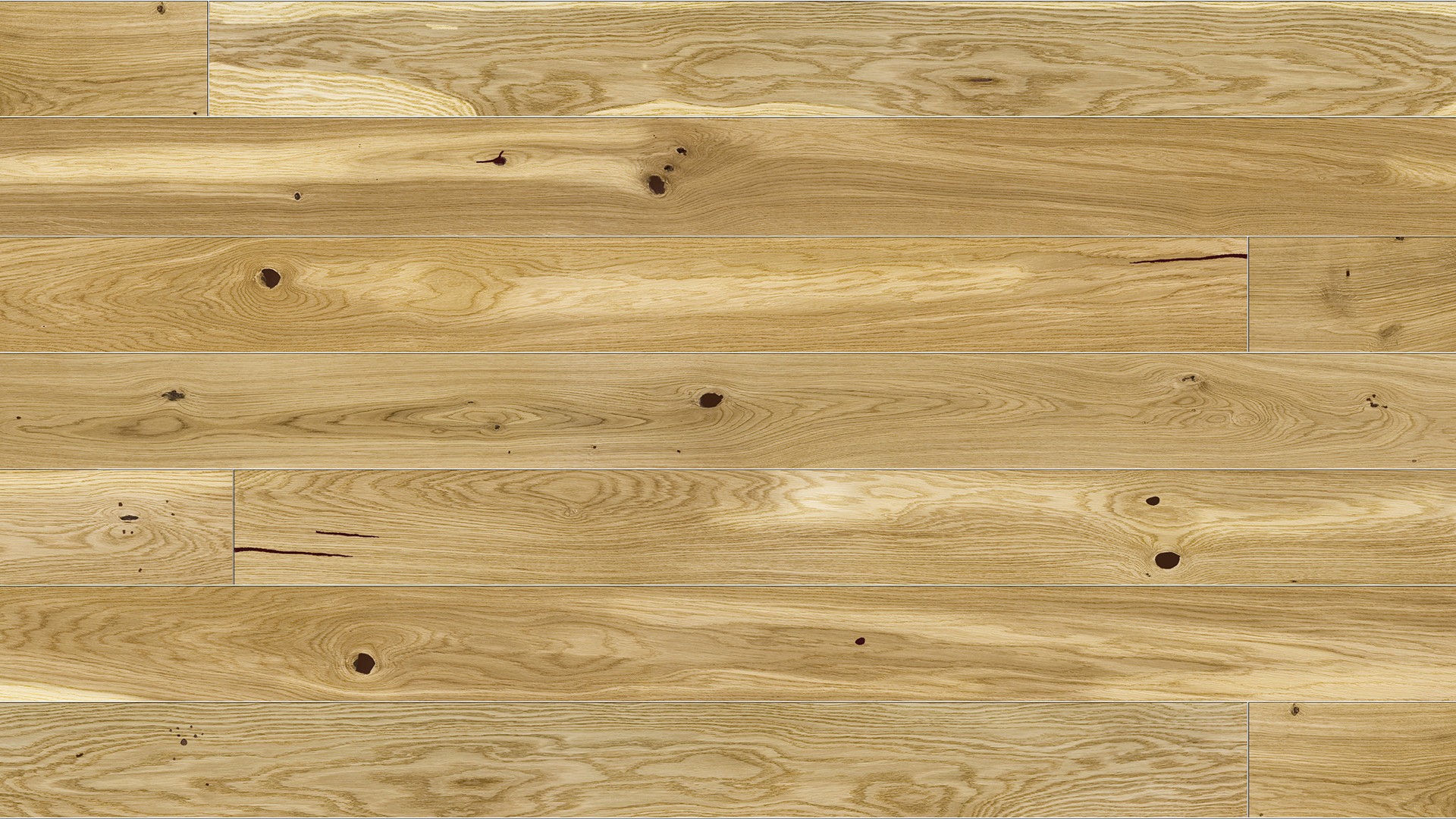 Barlinek Askania-jellegű Tölgy Piccolo szalagparketta, félmatt lakk, 130 x 1100 mm