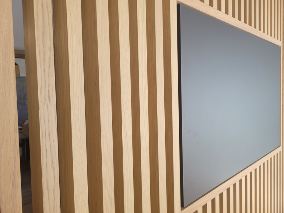 LAMELLA tölgy furnérozott léc, 31 × 96 × 2800 mm, 3 db/csomag (8,4 m)