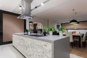 SIBU falburkolat; DECOLINE DM Marble White