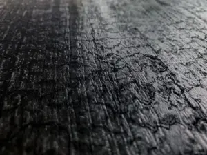 SIBU falburkolat; DECOLINE VL Carbonized Wood