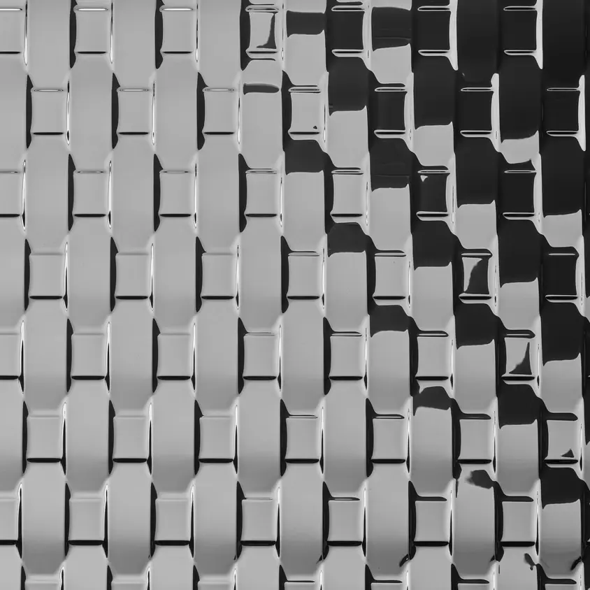 SIBU falburkolat; STRUCTURELINE SL Rattan 20 Silver