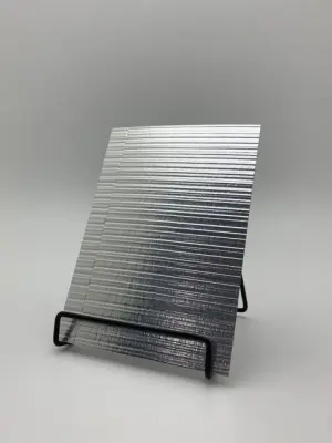 SIBU falburkolat; STRUCTURELINE SL Notch Silver Matt