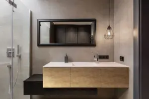 SIBU falburkolat; DECOLINE DM Metallic Used Sand