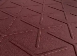 SIBU falburkolat; FABRICLINE FL Cube Velvet Bordeux
