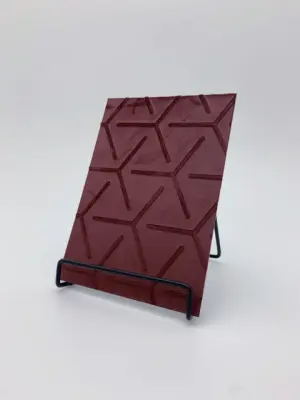 SIBU falburkolat; FABRICLINE FL Cube Velvet Bordeux
