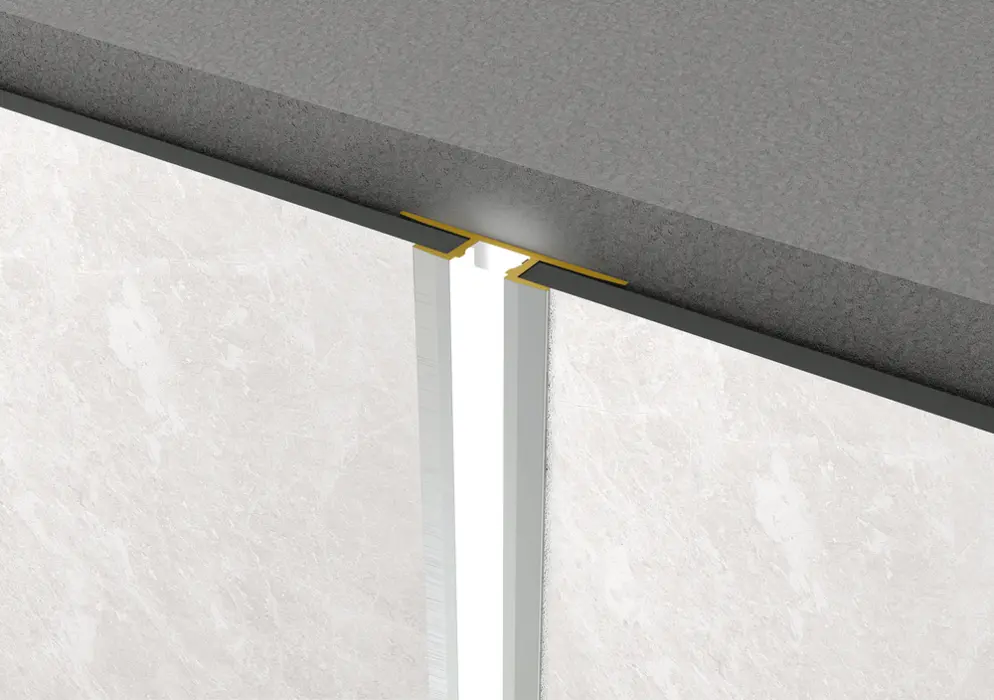 ROCKO LED-T profil, fekete