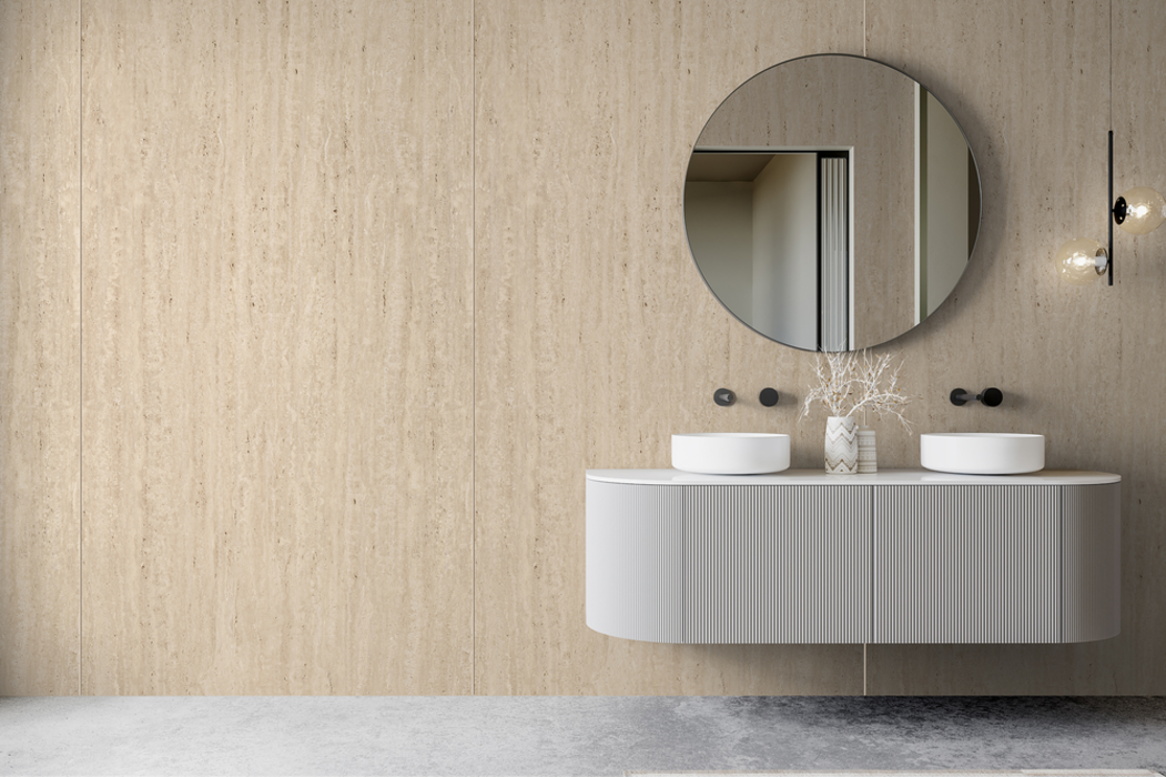 ROCKO SPC falburkolat; R259 SE Travertine Ortigia