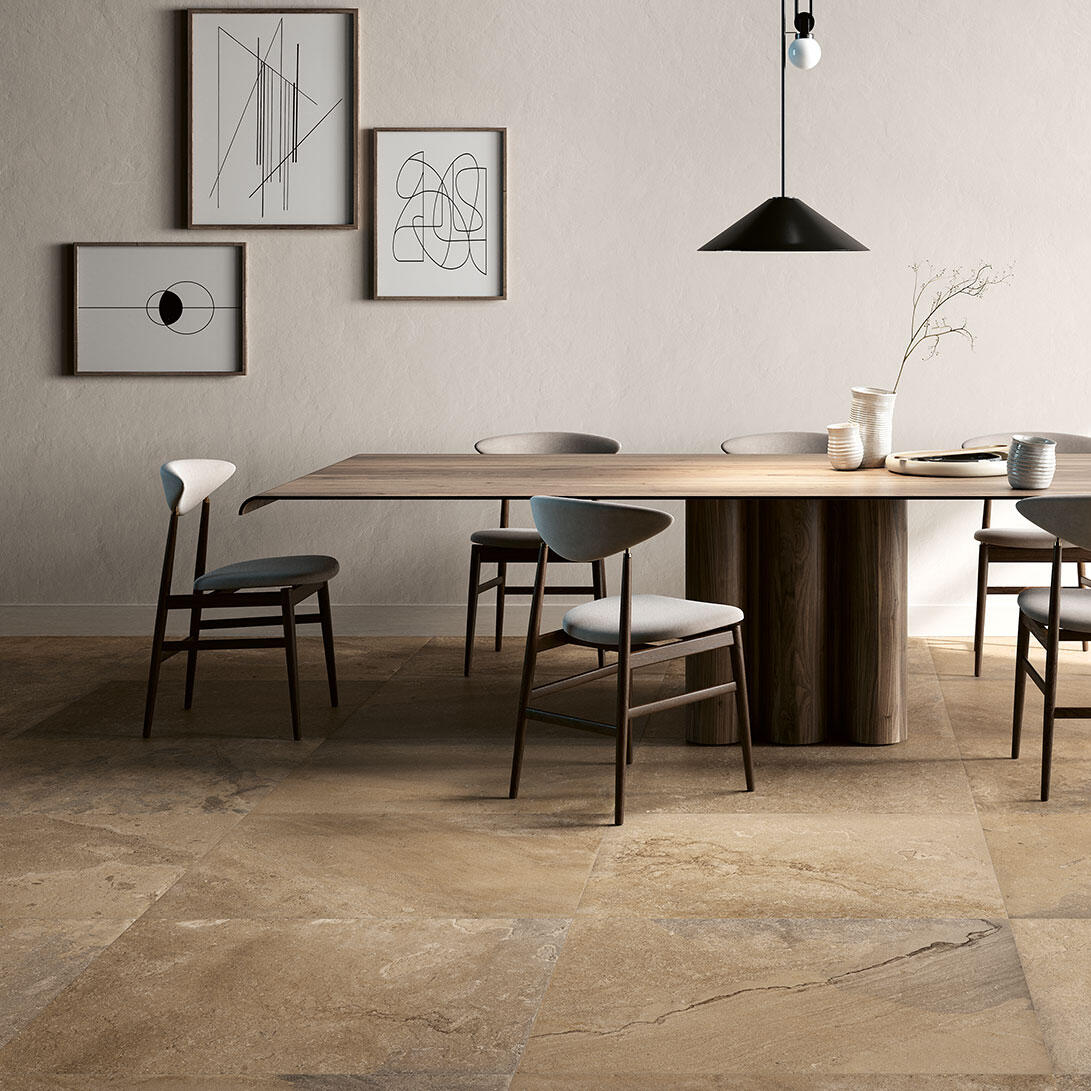 Coem Tuffeau Terra kültéri burkolólap 60,4x90,6, rektifikált