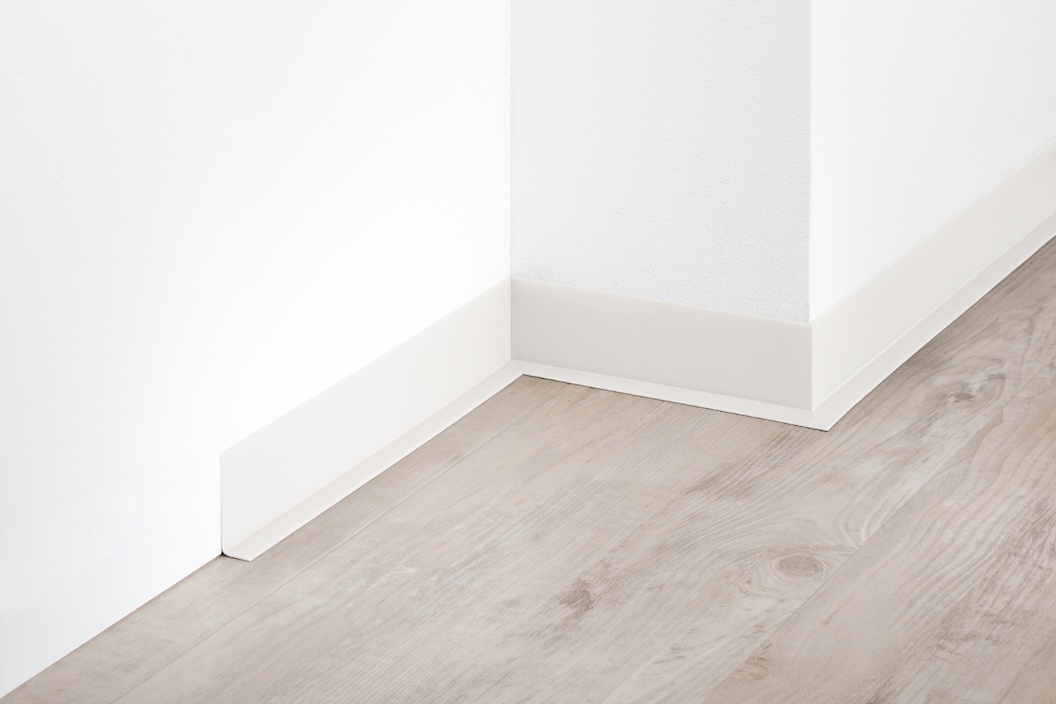 Lágy PVC szegélyléc - ECO 45x15 mm, fehér, 100 m