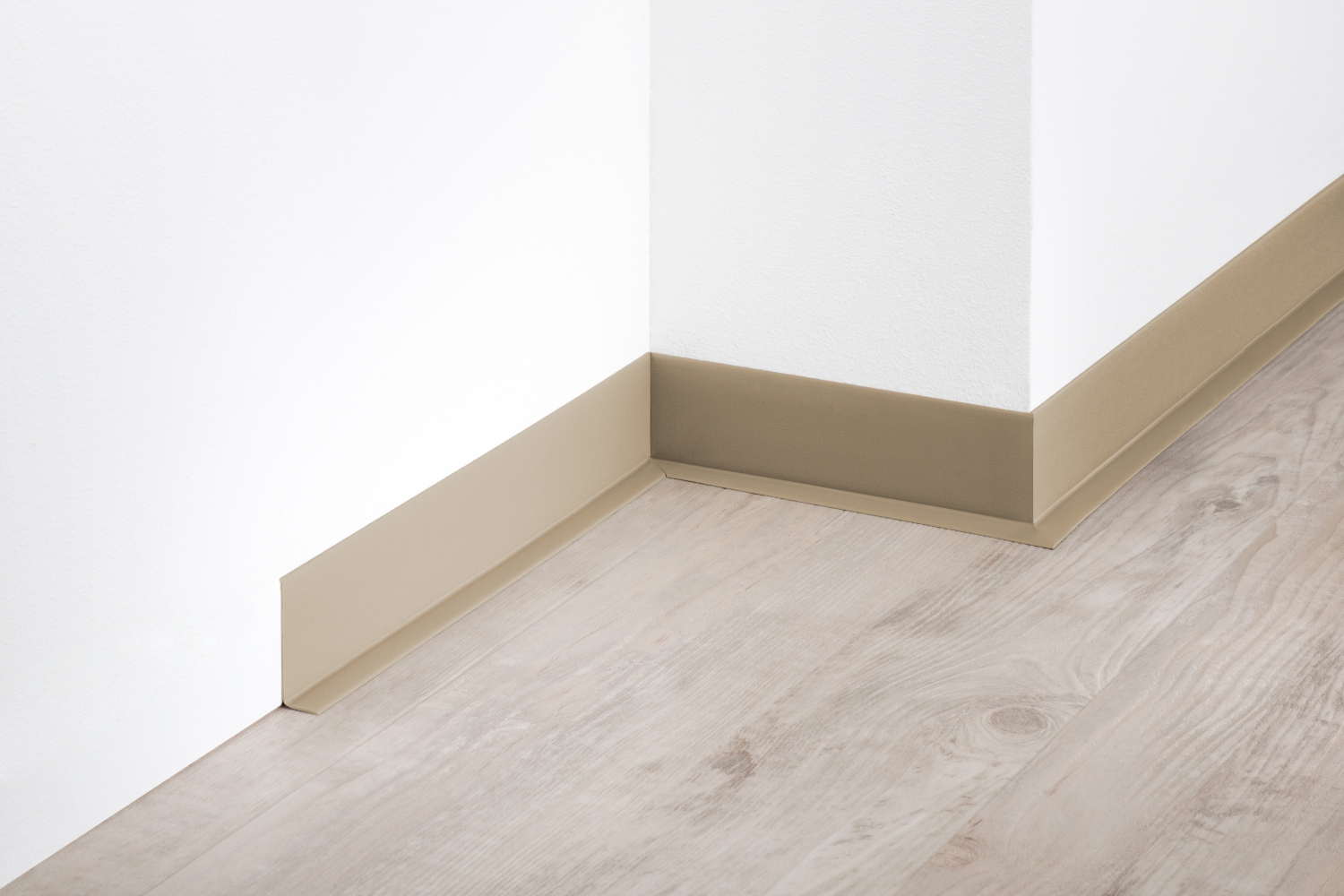 Lágy PVC szegélyléc - ECO 45x15 mm, világosbézs, 100 m