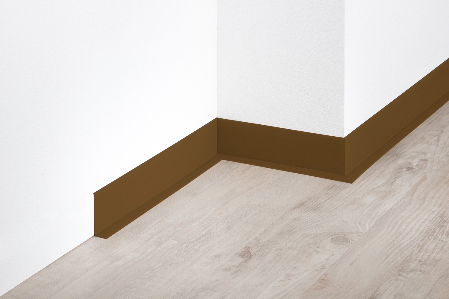 Lágy PVC szegélyléc - ECO 45x15 mm, karamell, 100 m