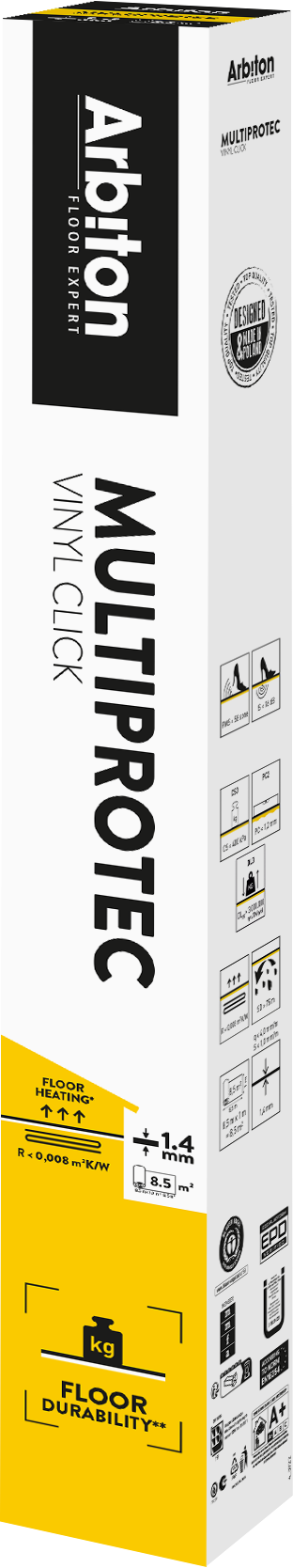 Arbiton Multiprotec Vinyl Click, 1,4 mm – alátét vinyl és SPC padlóhoz
