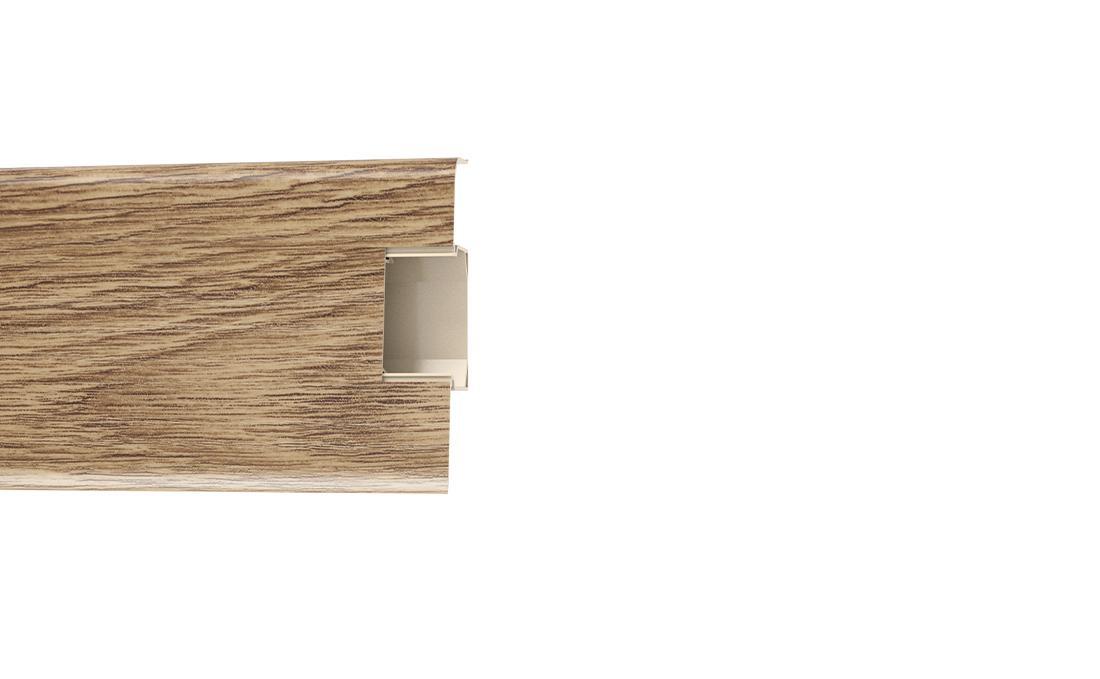 Arbiton LARS 12 Brazilian Walnut – kábelcsatornás szegőléc