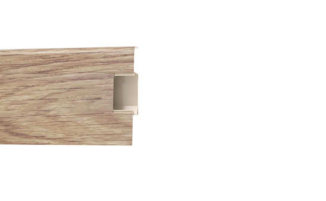Arbiton LARS 45 Swedish Oak – kábelcsatornás szegőléc