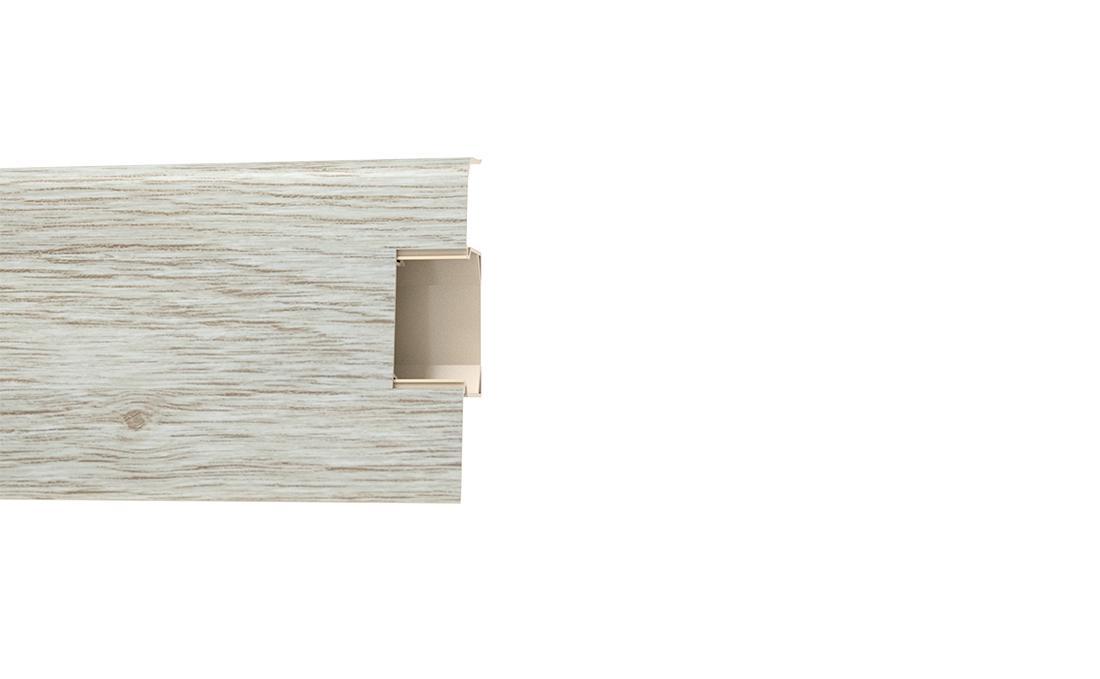 Arbiton LARS 44 Platinum Oak – kábelcsatornás szegőléc