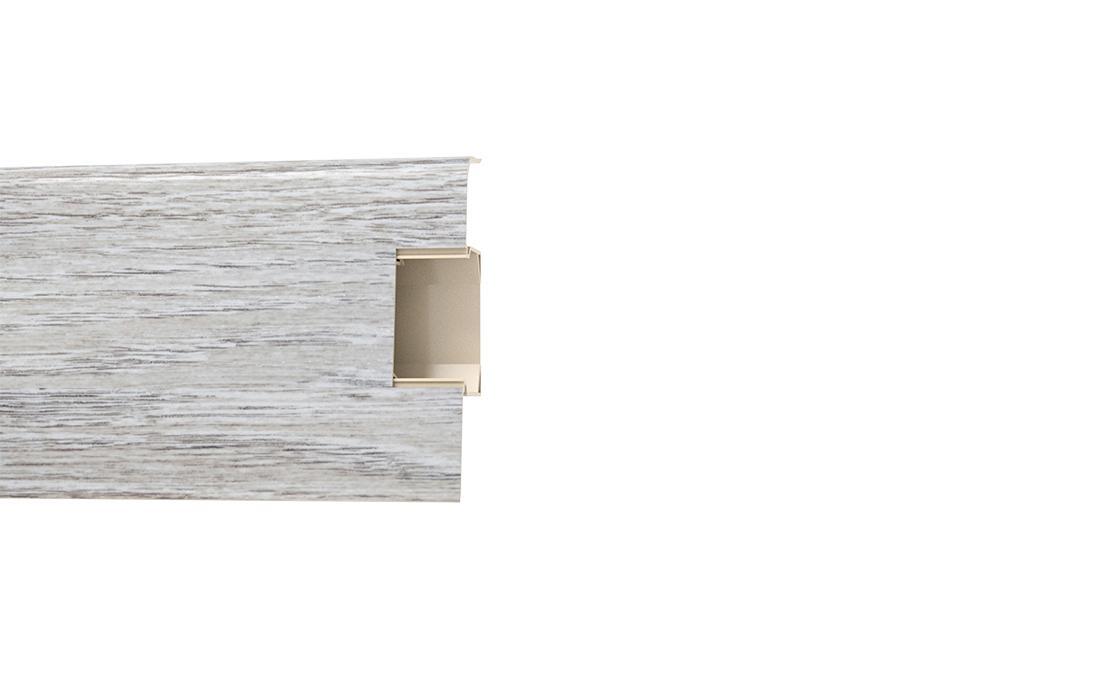 Arbiton LARS 50 Scandinavian Oak – kábelcsatornás szegőléc