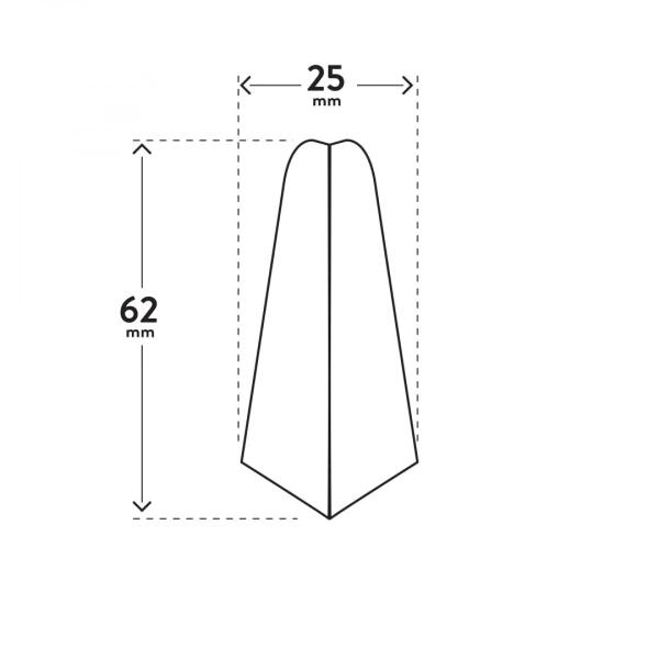 Arbiton MACK 220 Black Mat – külső sarokelem