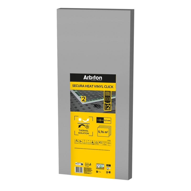 Arbiton Secura Heat Vinyl Click, 5 mm – alátét vinyl és SPC padlóhoz