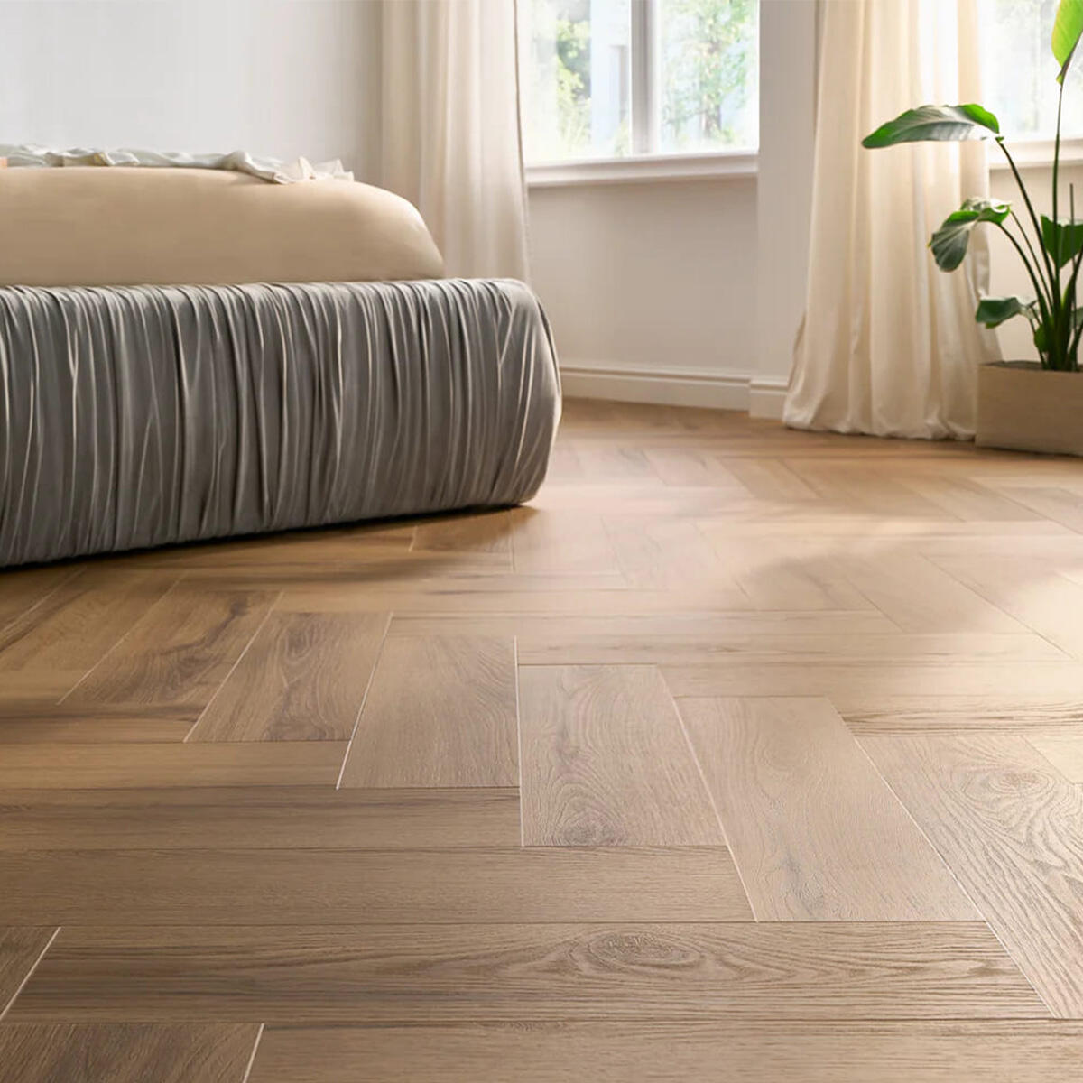 Arbiton Amaron Herringbone EIR Acoustic Rochester Oak – halszálka mintás klikkes SPC padló