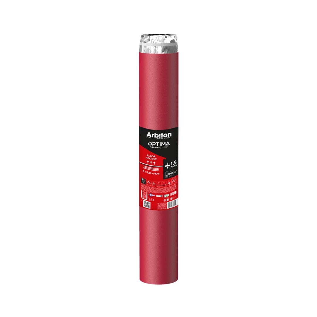 Arbiton Optima Thermo Aquastop, 1,5 mm – alátét laminált és fa padlóhoz