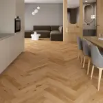 Barlinek TOFFEE, olajozott, klikkes halszálka parketta 130