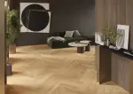 Barlinek CARAMEL Herringbone,  matt-lakkozott,  halszálka parketta 110