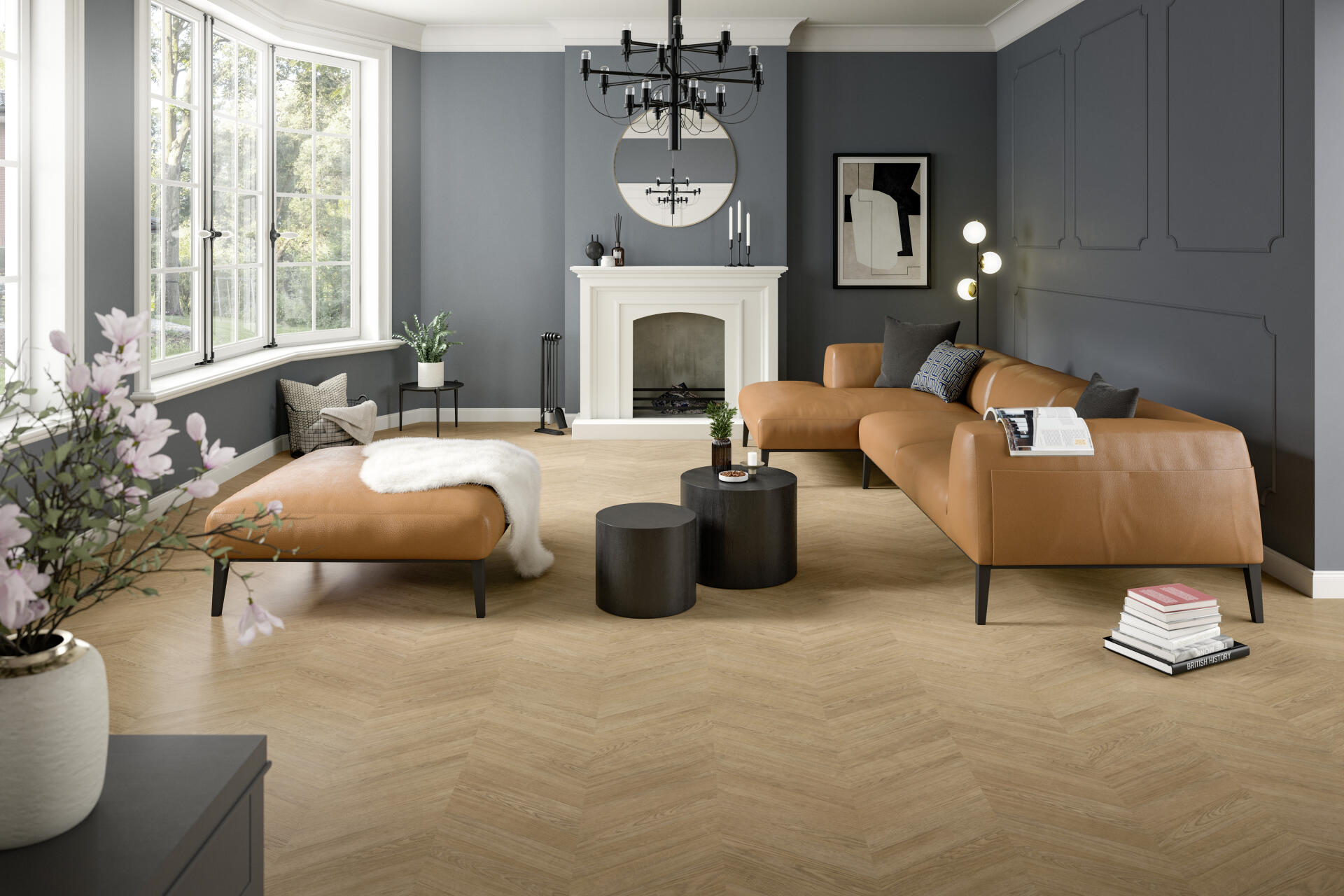 Egger Kingsize 8/32 Brown Skanderborg Oak – laminált padló